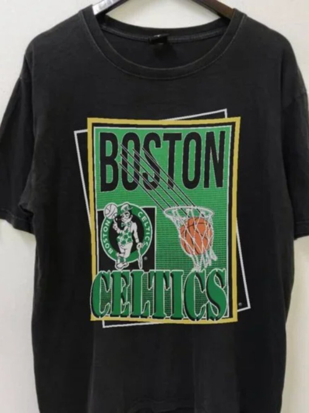 90s Boston Celtics Pocket shirt tee, Retro Basketball Mens Womens Shirt